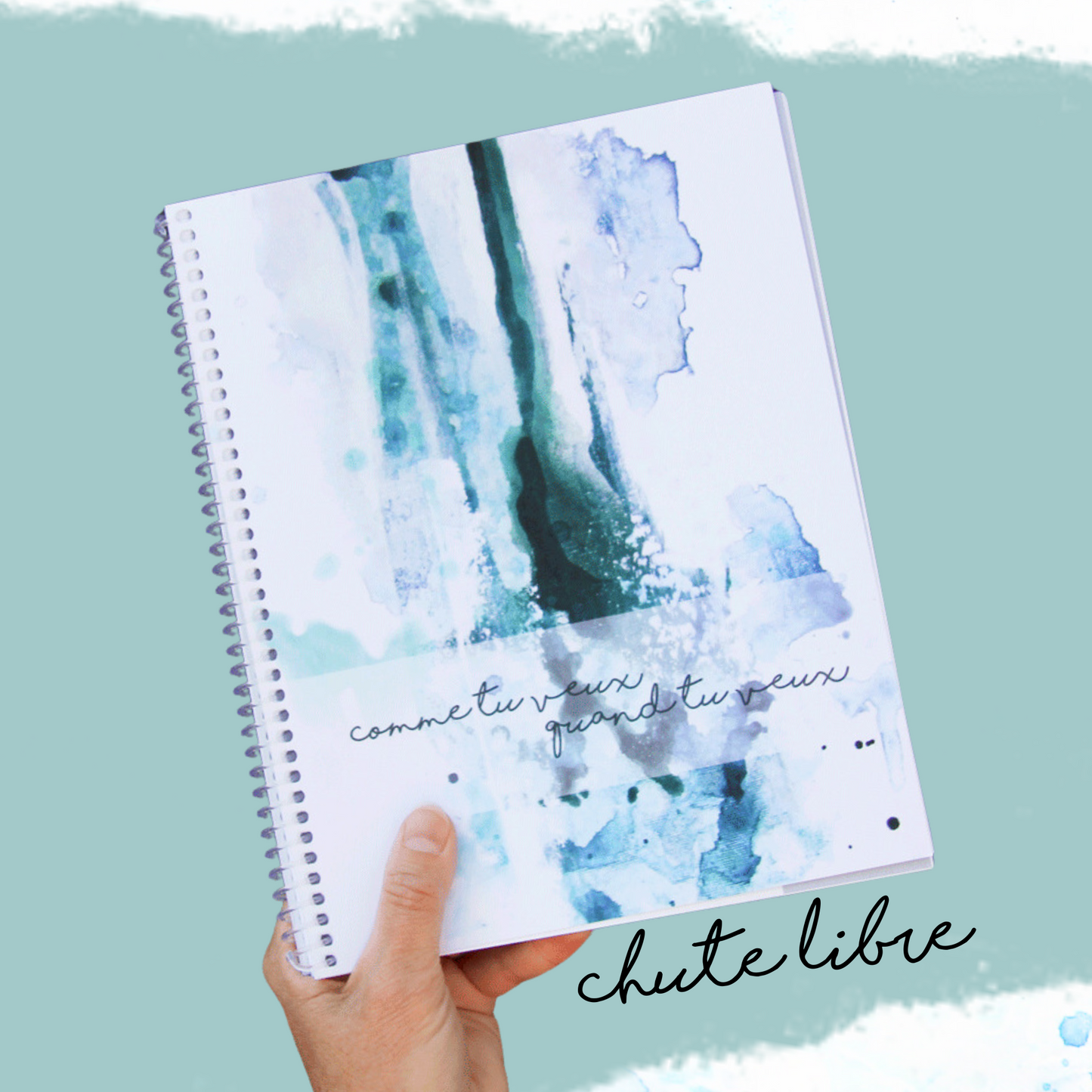 couverture chute libre agenda comme tu veux quand tu veux