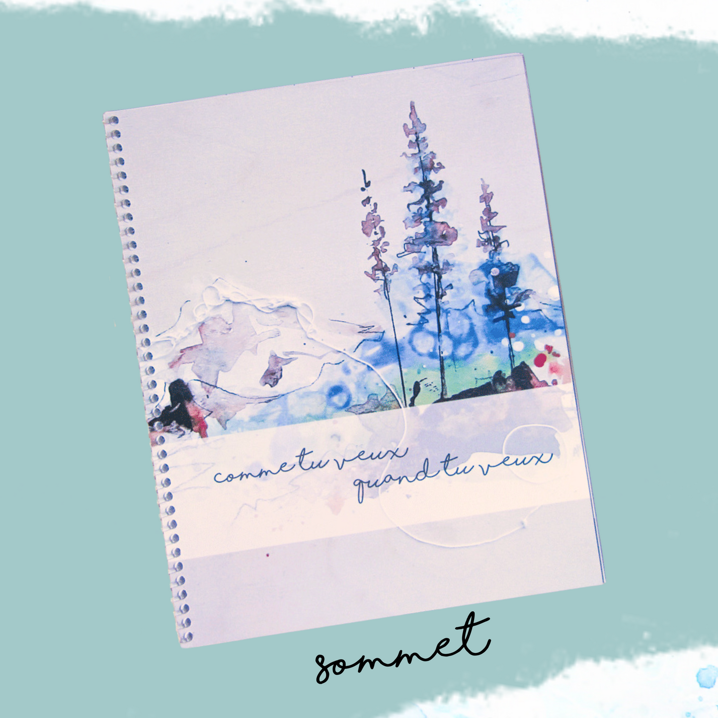 agenda non daté couverture sommet
