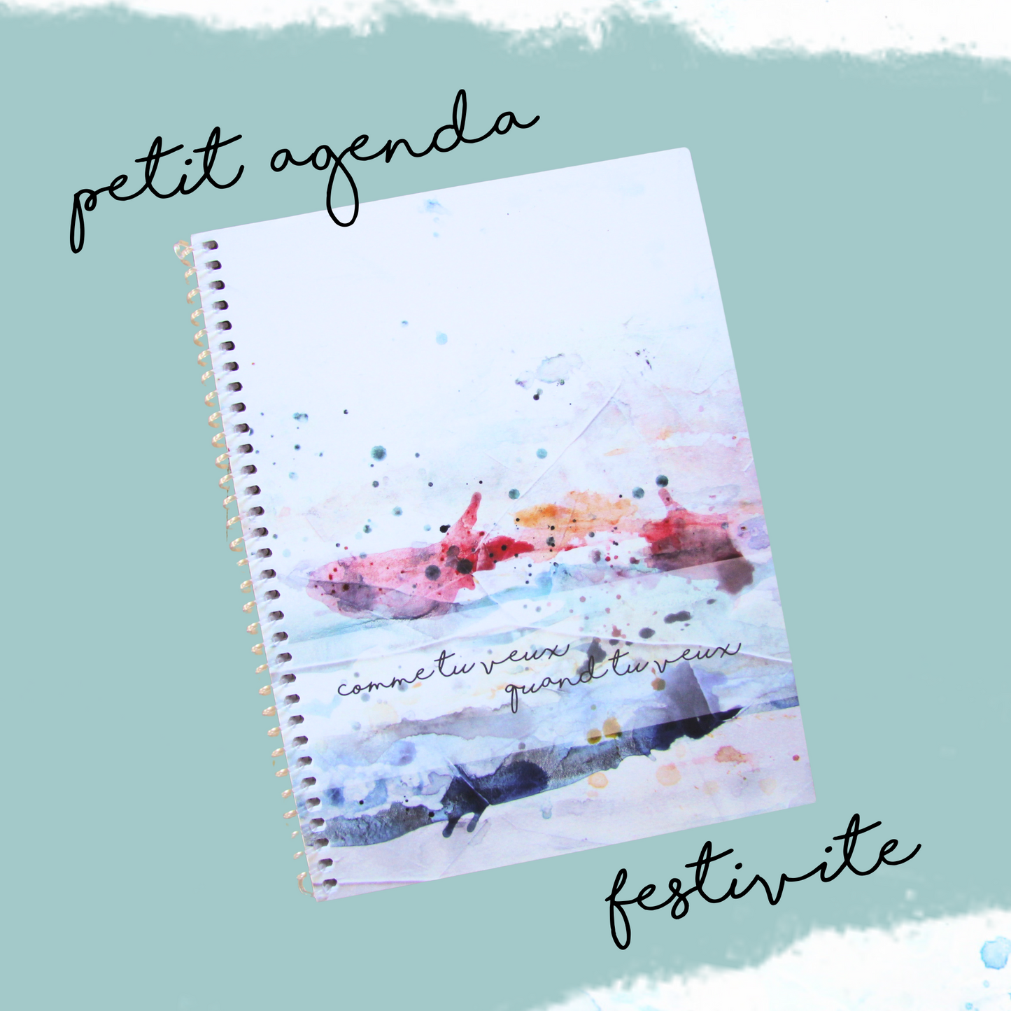 Duo de Petits agendas planificateurs 6 mois