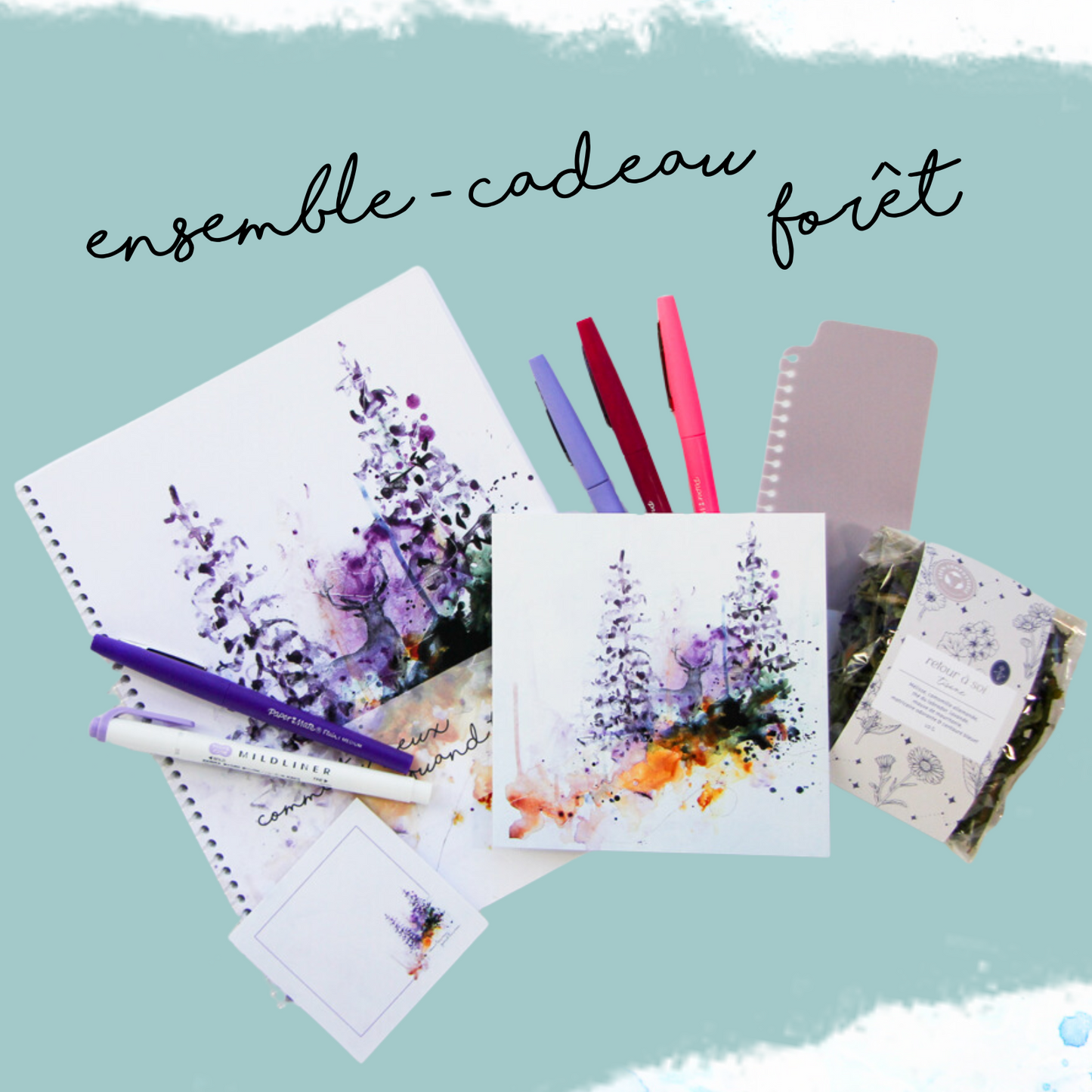 Ensemble cadeau Forêt